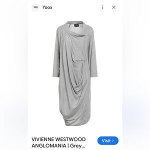 Vivienne Westwood Anglomania Grey Dress